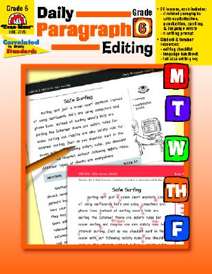 Daily Paragraph Editing, Grade 6
