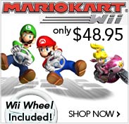 Mario kart wii wheel included