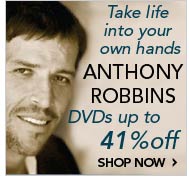 Take life into your hands- anthony robbins