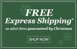 FREE EXPRESS SHIPPING* - GUARANTEED BY CHRISTMAS