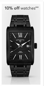 10% OFF ALL WATCHES**