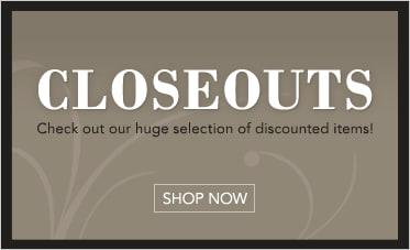 CLOSEOUTS - Shop Now