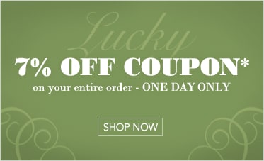 7% OFF COUPON - ONE DAY ONLY* - Shop Now