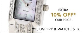 10% OFF ALL JEWELRY & WATCHES* - SHOP NOW