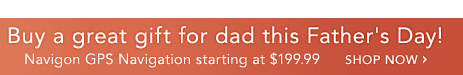 GPS Navigation - Just in Time for Father's Day - Shop Now