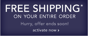 FREE SHIPPING COUPON* - SHOP NOW
