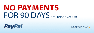 PayPal: No Payments for 90 days.