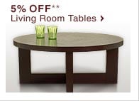 5% OFF** Living Room Tables