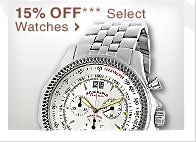 15% OFF*** Select Watches - Shop Now
