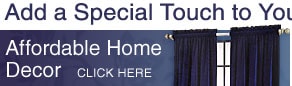 Add a Special Touch to Your Home! Affordable Home Decor - Click Here