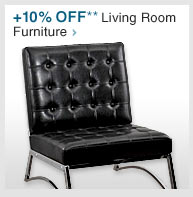+10% OFF** Living Room Furniture - Shop Now