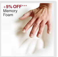 +5% OFF*** Memory Foam - Shop Now