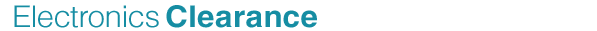 Electronics Clearance