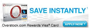 Shop Overstock.com Rewards Visa® Card