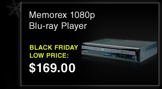 Memorex Blu-ray Player - $169.99