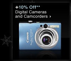 +10% Off** Digital Cameras and Camcorders