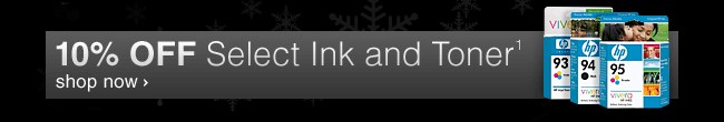 10% Off Select Ink and Toner - Shop Now