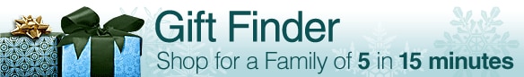 GIFT FINDER - Shop for a Family of 5 in Less Than 15 Minutes