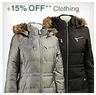 +15% OFF** Clothing - Shop Now