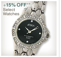 +15% OFF** Select Watches - Shop Now