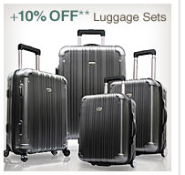 +10% OFF** Luggage Sets - Shop Now