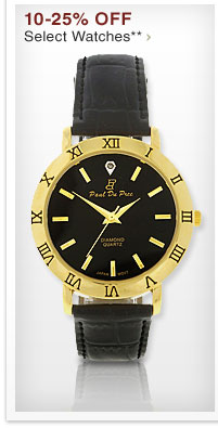 10-25% OFF Select Watches** - Shop Now