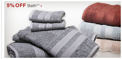 5% OFF Bath** - Shop Now