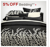 5% OFF Bedding** - Shop Now