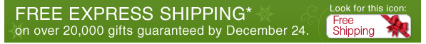 FREE EXPRESS SHIPPING* - Look for the Icon