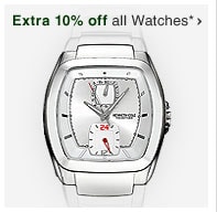 Shop an Extra 10% off all Watches*