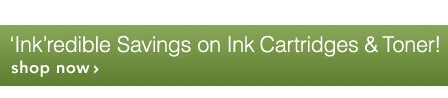 Savings on Ink & Toner - Shop Now