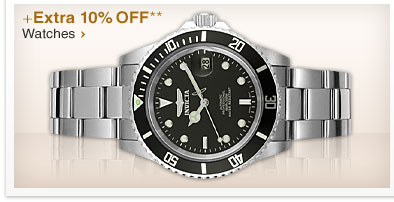 +Extra 10% OFF** Watches - Shop Now