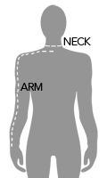 Neck and arm measurements