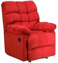 Microfiber recliner