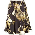 Bias-cut skirt