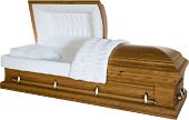 Wood casket Sood casket