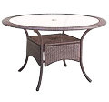 Wicker patio table Wicker patio table