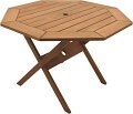 Wood patio table Wood patio table