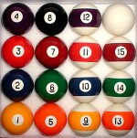 Billard balls Billiard balls