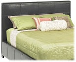 Leather bed