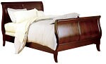 Sleigh bed