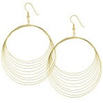 Goldtone earrings