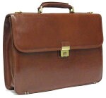 Leather briefcase