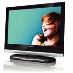 HDTV with DVD player