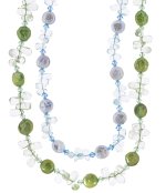 Coin pearl necklace