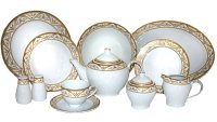 Formal dinnerware