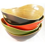 Bamboo bowls