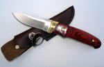 Drop point knife