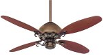 Bronze ceiling fan
