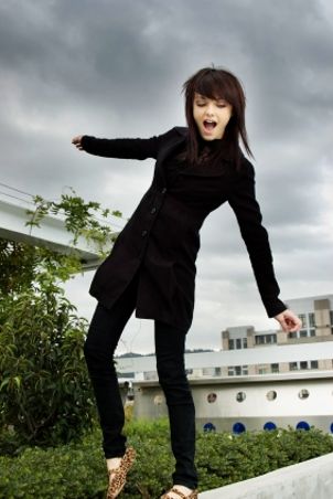 Women's peacoat